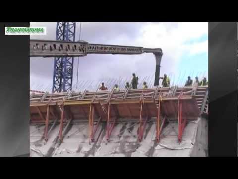 TRANSPORT, ELEVATION AND DISTRIBUTION OF CONCRETE - TELEBELT 130