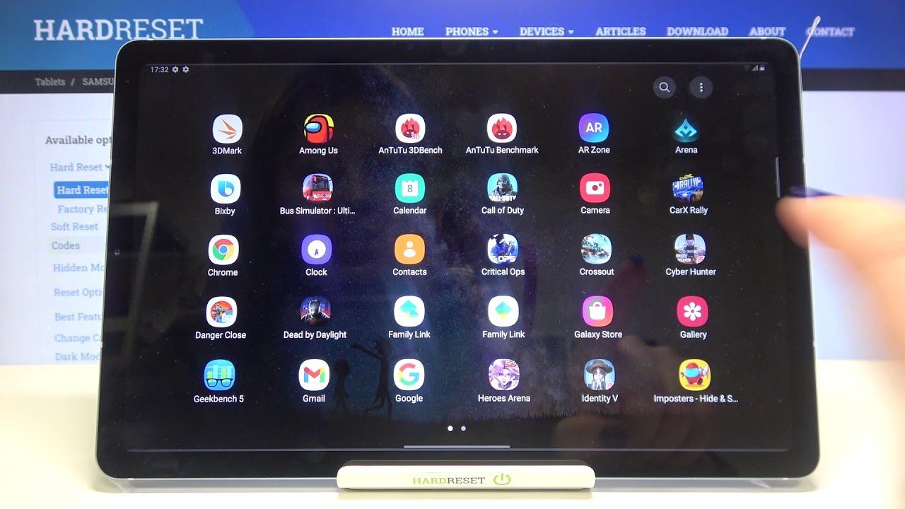 How to Hide Apps in SAMSUNG Galaxy Tab S6 Lite – Personalize System Settings