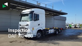 شاحنة نقل الحاويات DAF XG 480 6X2 BDF Lift +steering Axle SSC FAN Automatic Retarder Eu | صورة 4 - Autoline