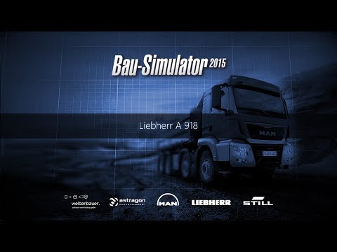 Bau-Simulator 2015: Liebherr A 918-DLC  - Offizieller Trailer (DE)
