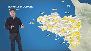 Illustration de l'actualité La météo de votre vendredi 24 octobre 2025