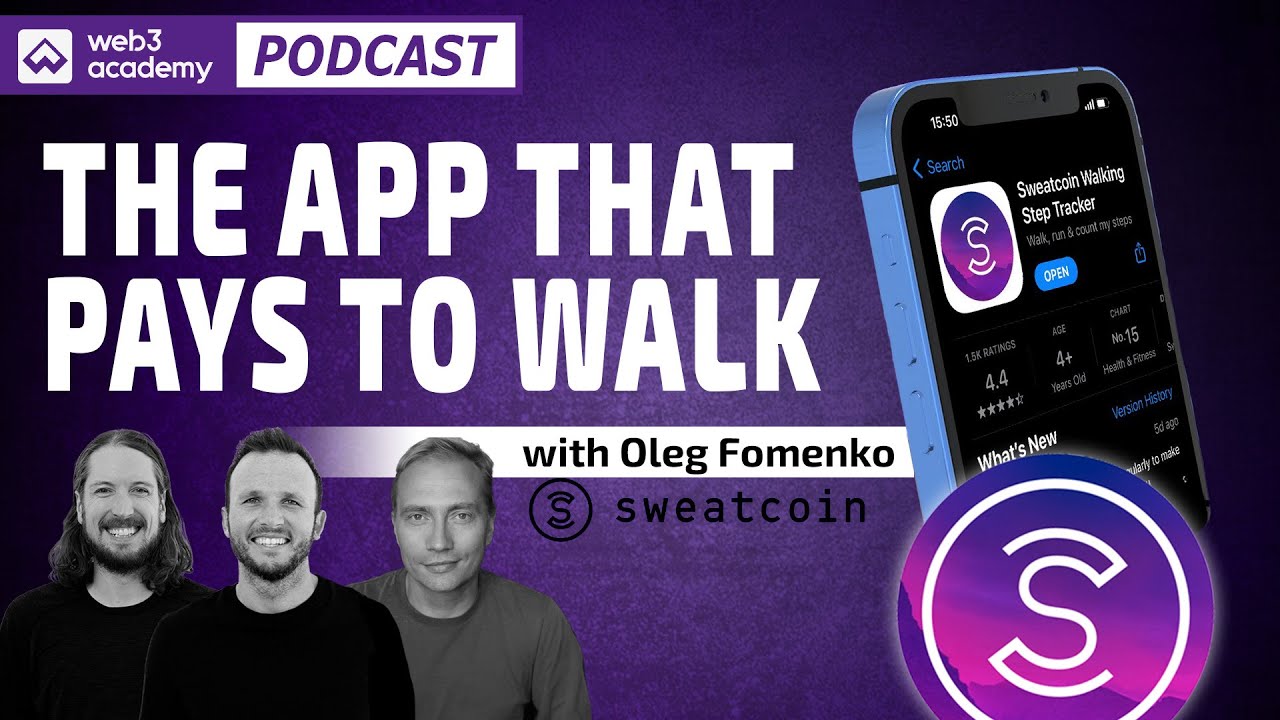 Building The Largest Onramp In Web3 History By Tokenizing Movement | Oleg Fomenko @ Sweatcoin