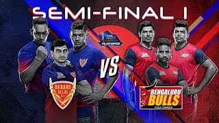 Pro Kabaddi 2019 Semi-Final Highlights | Dabang Delhi vs Bengaluru Bulls
