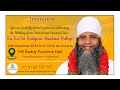 Sri Sri Sri Sadguru Maulana Babaji Birthday Invitation