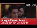 Adegan Ciuman Panas Ji Sung Dan Kim Min Jung TheDevilJudge INDO SUB