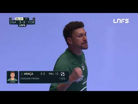 Gol Araça (3-2) Osasuna Magna - Cordoba Patrimonio Humanidad. J16, 1Div. LNFS