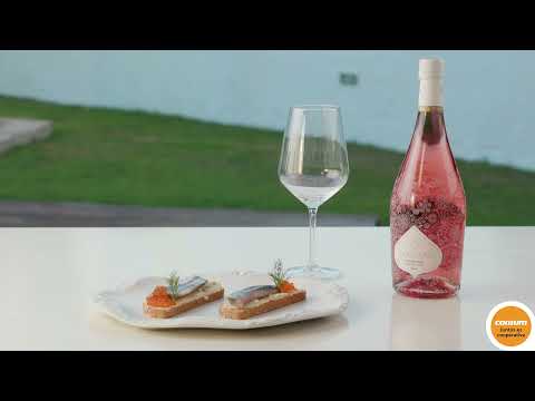 Receta de tosta de hummus con sardina 🐟 - Vinos y Enología - Consum 🍷