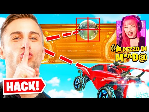 I use Aimbot to troll Kaaat on Rocket League (a crazy hack)