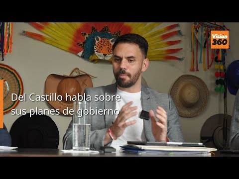 Eduardo Del Castillo habla sobre sus planes de gobierno