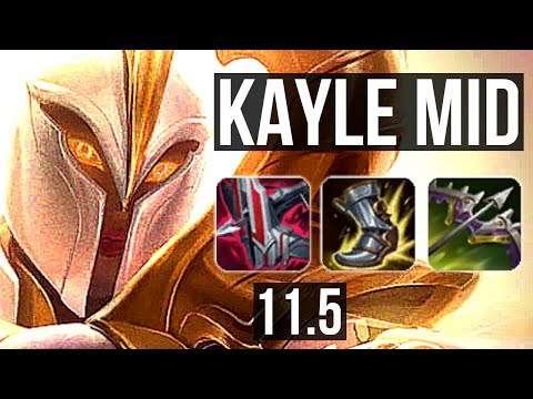 KAYLE vs LUCIAN (MID) | 500+ games, 3/3/15 | KR Master | v11.5