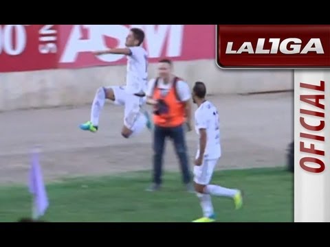 Gol de Fran Machado (3-0) en el Real Jaén - Girona FC - HD