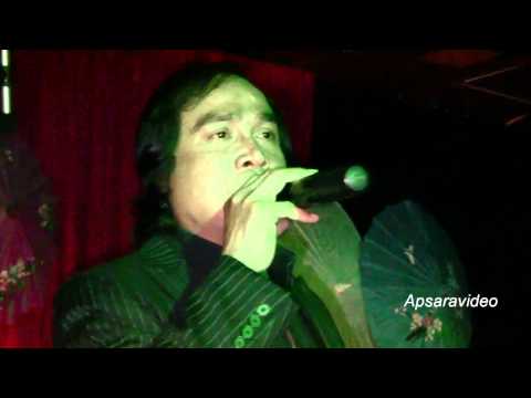 Chaiya sings a classic pre-1975 "Pailin" song at Golden Villa Restaurant