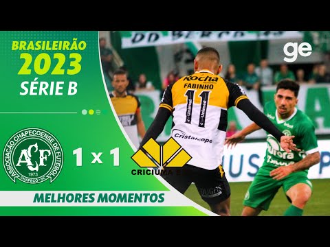 Gols e lances de Chapecoense x Criciúma