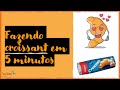 CROISSANT SIMPLES CROISSANT PRESUNTO E QUEIJO DELICIOSO E Em 5 Minutos