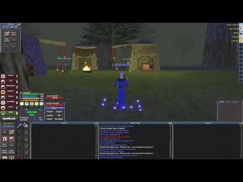 Everquest P99 - 16 Enchanter - Lesser Faydark - Sisters Camp - Charm Solo Method