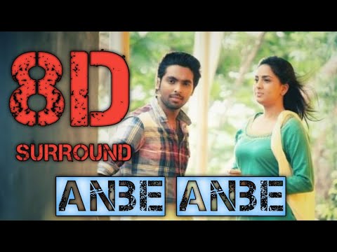 Anbe Anbe 8D Surround | Darling | G.V Prakash Kumar | N.A Muthukumar | 8DsparkZ