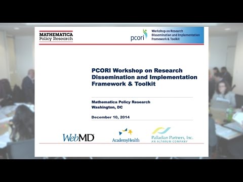 PCORI Workshop Recap