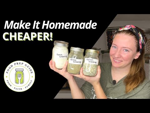 3 Make-Ahead Salad Dressing Mixes