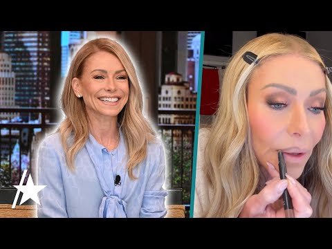 Kelly Ripa SHUTS DOWN Lip Filler Rumors In Candid Makeup Tutorial