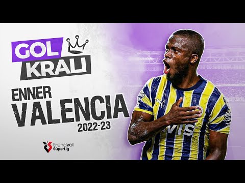Gol Kralı Enner Valencia (2022-2023) | Tüm Goller | Trendyol Süper Lig