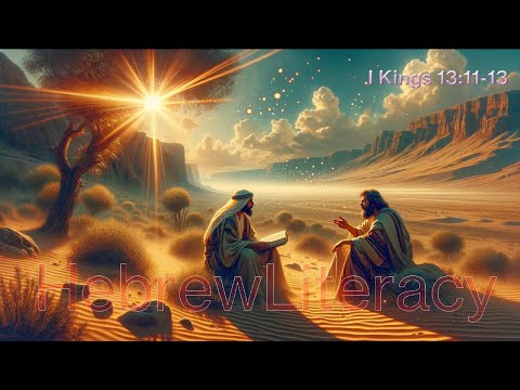 Hebrew immersion 1 Kings 13:11-12 Rabbi explains every word in Hebrew #Hebrew #immersion