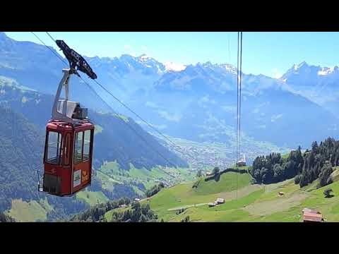 Seilbahnfahrt Biel-Riedlig