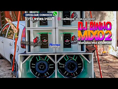 REMIX PAGODÃO DO SPOTIFY -  MÉDIO GRAVE - EXPLANA PRA AS AMIGAS - DJ BINHO MIX02