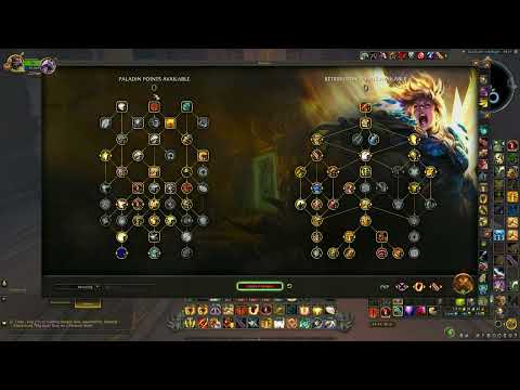 WoW Dragonflight - Ret Palading talent bug 10.0.7