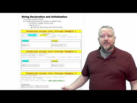 02 String Declaration And Initialization