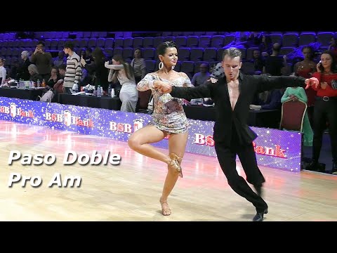 Paso Doble. Pro Am La. Scholarship B (36-50) Int. Latin - Minsk Open Championship 2024