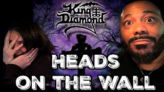King Diamond-Heads on the Wall