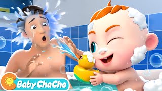 Bath Song | Let&#39;s Take a Bath | Fun Bath Time Song | Baby ChaCha Nursery Rhymes for Toddlers