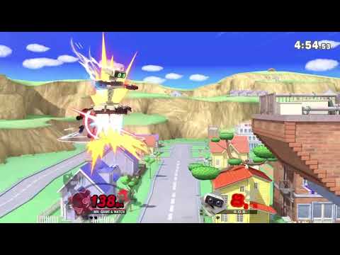 SSBU Game and Watch Edgegaurding guide