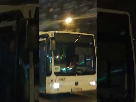 Autobuzul MBC E4 #4873 pe linia 104 la Bd Chișinău