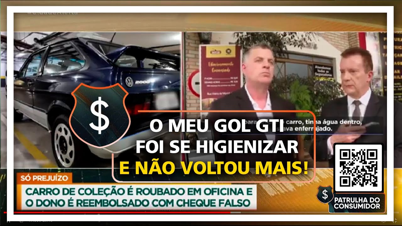 O MEU GOL GTI FOI SE HIGIENIZAR E NÃO VOLTOU MAIS!