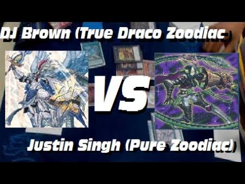 D.J. Brown (True Draco Zoodiac) Vs. Justin Singh (Pure Zoodiac) - Plus One Gaming Feature Match