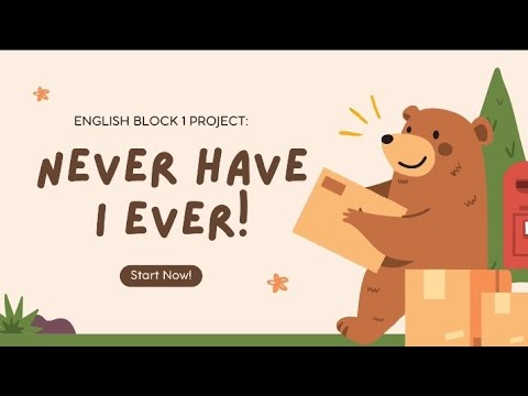 NEVER HAVE I EVER! English proyect block1