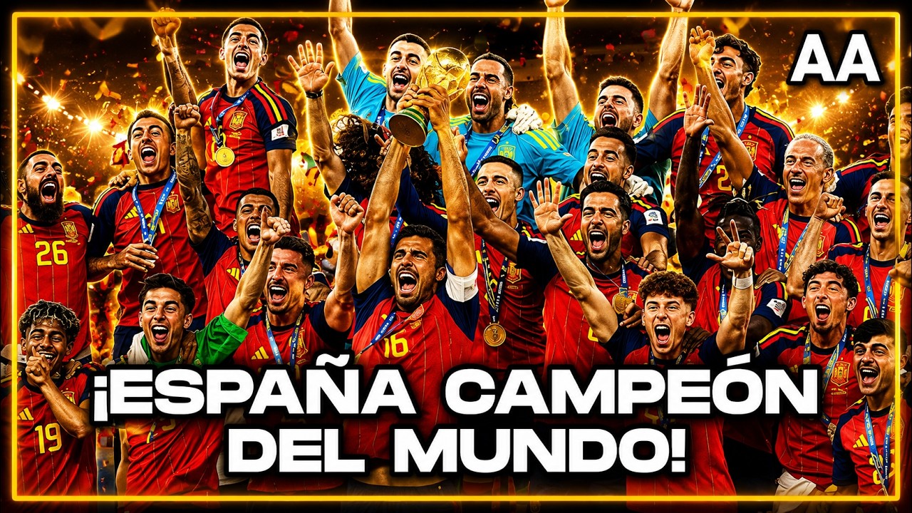 España campeón del mundo!!