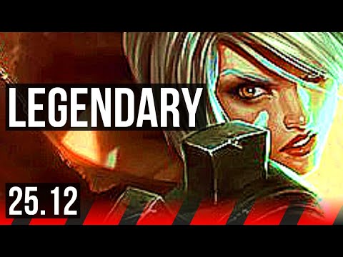 RIVEN vs URGOT (TOP) | 9 solo kills, 54k DMG, Legendary, 1300+ games, 25/4/8 | EUW Master | 25.12