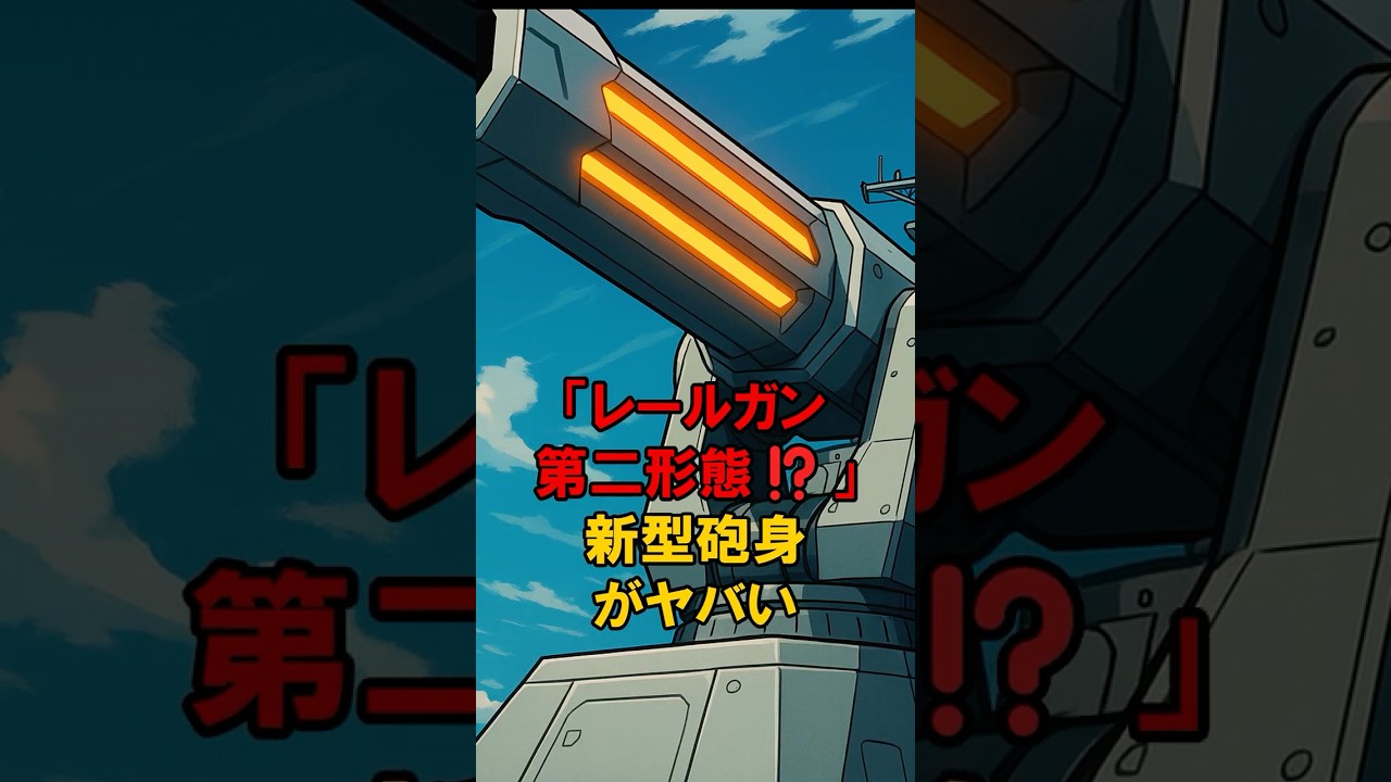 「レールガン第二形態⁉️」新型砲身がヤバい #海外の反応