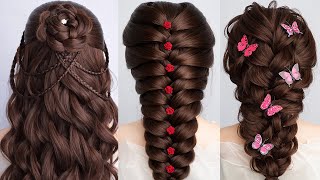 Top Best Hairstyles | Very Easy Hairstyle - Beautiful Hairstyle For Long Hair | Simple & Stylish