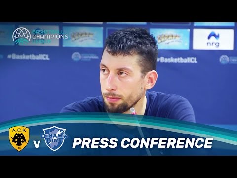 AEK v Dinamo Sassari - Press Conference - Basketball Champions League