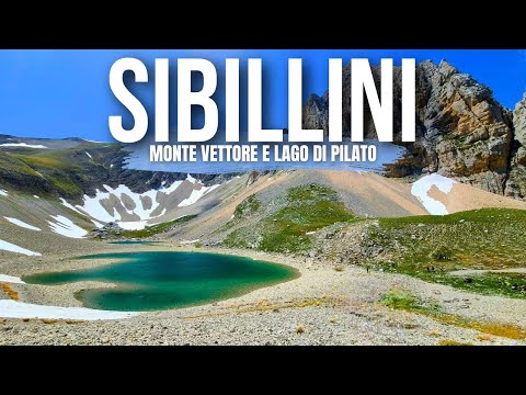 LAKE PILATO and MONTE VETTORE (2476m) - SIBILLINI MOUNTAINS National Park [4K]