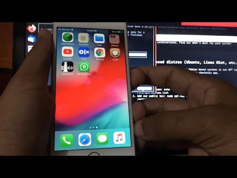 You can NEW CheckRa1n Jailbreak iOS 12.3/13 On Windows (No Linux Install)