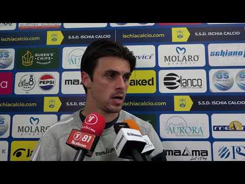 INTERVISTA POST PARTITA GIOCATORE ISCHIA CALCIO VRDOLJAK MARIO