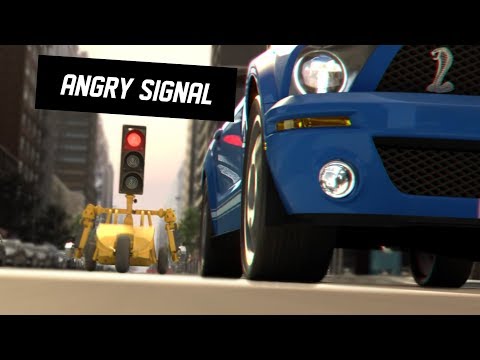 Action Comedy VFX Short Film ** ANGRY SIGNAL ** CGI by ISART DIGITAL Team
