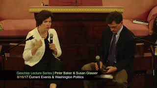 2017 Geschke Lecture Series: Peter Baker &amp; Susan Glasser