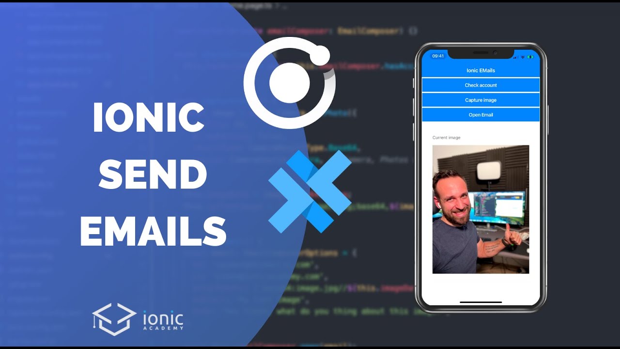 How to send Emails with Ionic using Capacitor