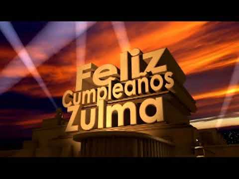 feliz cumpleaños Zulma