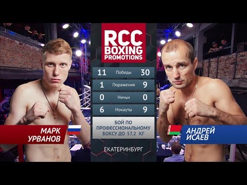 Марк Урванов vs Андрей Исаев / Mark Urvanov vs Andrey Isaev